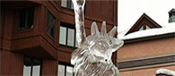 Statue of Liberty Ice Sculpture